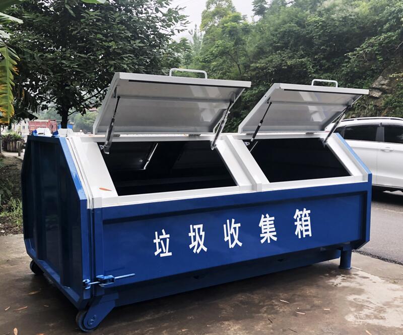 四川垃圾收集箱_环卫垃圾车箱