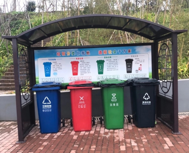 四川垃圾分类投放亭款式多样欢迎订购